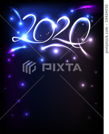 New Year 2020 invitation 59484056