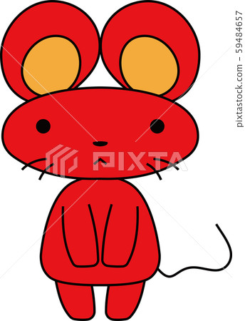 Mouse cute character child year new year 59484657