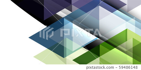 Modern mosaic triangle template background, great design for any purposes. Abstract geometric 59486148