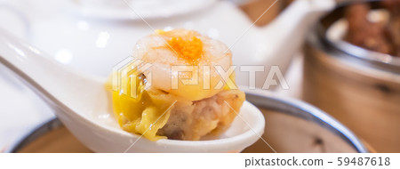 港式點心燒賣香港點心shumai siu mai Shumai點心 59487618