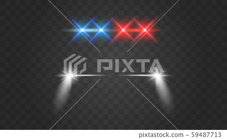 Lights flares and siren 59487713