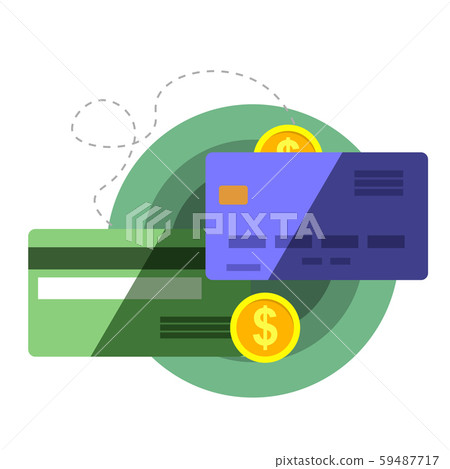 Payment concept isolated vector Payment concept isolated vector 59487717