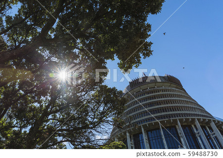 New Zealand Wellington Beehive 59488730