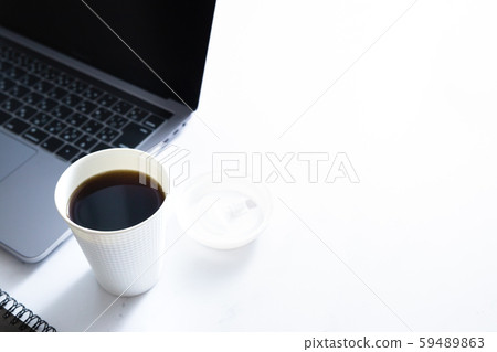 Coffee, computer, work, nomad, home, business Coffee, computer, work, nomad, home, business 59489863