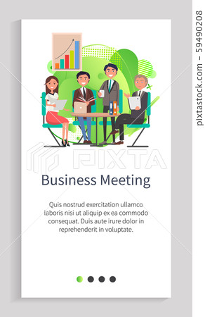 Business Meeting of Partners, People on Conference 59490208