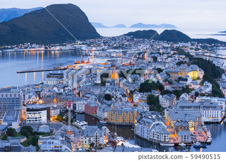 Alesund - the tourist city of Norway Alesund - the tourist city of Norway 59490515