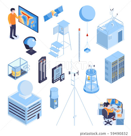 Weather Forecasting Icons Collection 59490832
