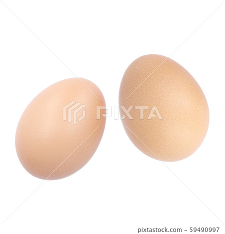 Eggs isolated on white background. 59490997
