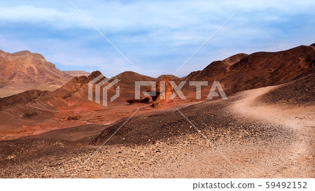 Mushroom sculpture in Timna Park Mushroom sculpture in Timna Park 59492152