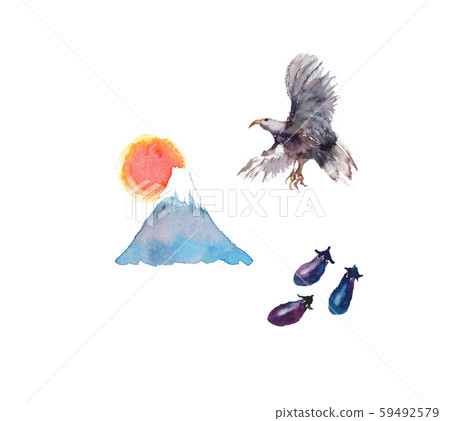 Ichifuji Mitaka Miko, illustration, watercolor Ichifuji Mitaka Miko, illustration, watercolor 59492579