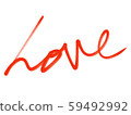Calligraphy love LOVE 59492992