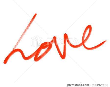 Calligraphy love LOVE 59492992