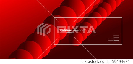 Simple abstract background with neon color circles. Memphis Style Geometric Pattern. Vector Simple abstract background with neon color circles. Memphis Style Geometric Pattern. Vector 59494685