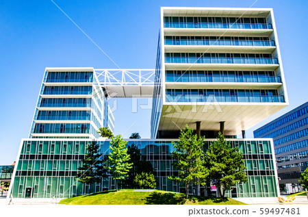 Modern architecture buildings in Vienna Austria 59497481