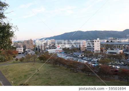 ■ Ueda Castle ■ View from the vicinity of Saijo ■ Yukimura Sanada, Masayuki Sanada ■ Ueda City, Nagano ■ Sunny ■ Ueda Castle ■ View from the vicinity of Saijo ■ Yukimura Sanada, Masayuki Sanada ■ Ueda City, Nagano ■ Sunny 59501694