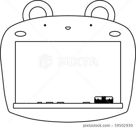 Rabbit blackboard message board animal entrance ceremony graduation background material Rabbit blackboard message board animal entrance ceremony graduation background material 59502930