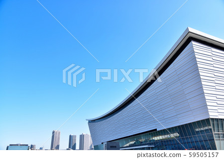 Ariake Arena near completion 59505157