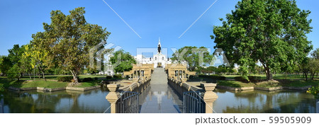 Thai Architecture at Sukhothai Thammathirat Open University, Nonthaburi, Thailand - March, 2017 59505909