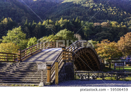 （長野）菜井大橋，木之橋，午後的陽光 59506459
