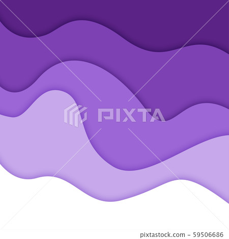 3D abstract background and paper cut shapes, vector illustration 3D abstract background and paper cut shapes, vector illustration 59506686