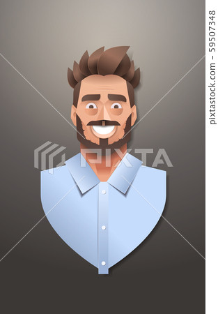 young businessman face avatar smiling business man portrait trendy paper origami art male cartoon young businessman face avatar smiling business man portrait trendy paper origami art male cartoon 59507348