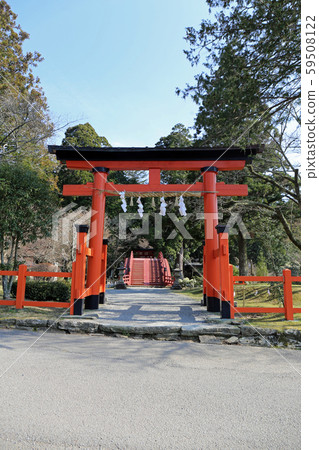 Early spring of Niyu Tokyo Hise Shrine Early spring of Niyu Tokyo Hise Shrine 59508122