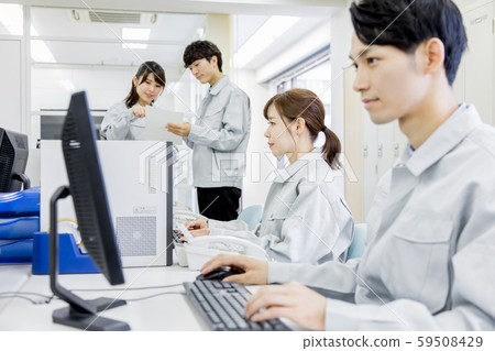 商業設計開發辦公室場景 59508429