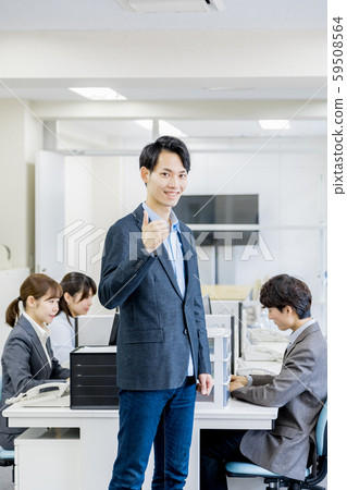 Business office scene 59508564