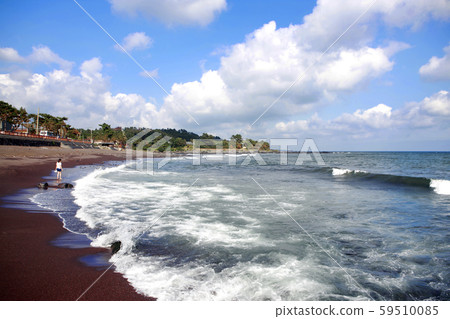 濟州島海藍色的天空 59510085