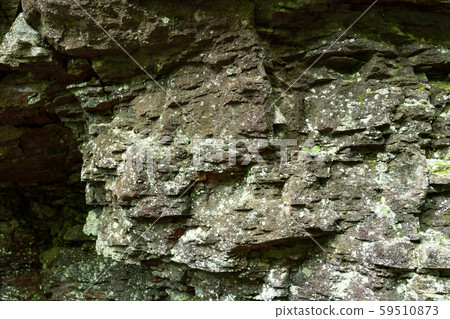Quay wall stone in Yaita City, Tochigi Prefecture (August) 59510873
