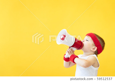 Funny kid sportsman Funny kid sportsman 59512537