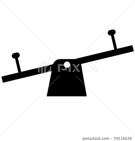 seesaw icon on white background. flat style. seesaw icon for your web site design, logo, app, UI. seesaw for kid sign. seesaw icon on white background. flat style. seesaw icon for your web site design, logo, app, UI. seesaw for kid sign. 59516836