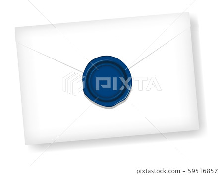 Letter / Envelope and Sealing Wax / Medieval European Style / Wax Design Space 59516857