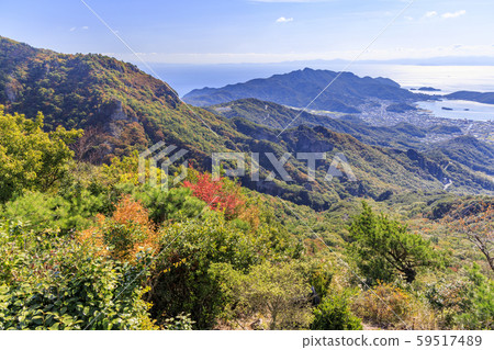 Shodoshima Kankakei autumn leaves Shodoshima Kankakei autumn leaves 59517489