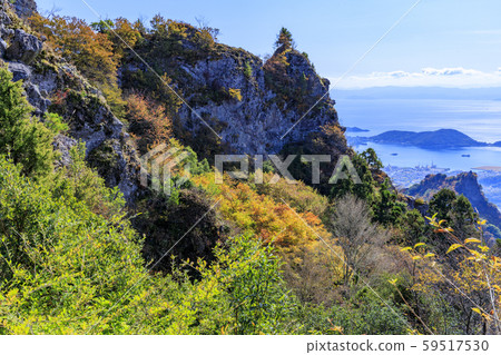 Shodoshima Kankakei autumn leaves Shodoshima Kankakei autumn leaves 59517530