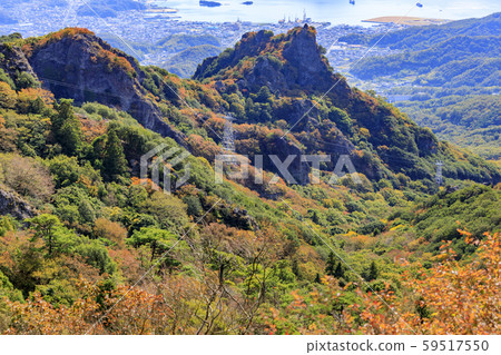 Shodoshima Kankakei autumn leaves Shodoshima Kankakei autumn leaves 59517550