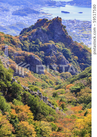 Shodoshima Kankakei autumn leaves Shodoshima Kankakei autumn leaves 59517580
