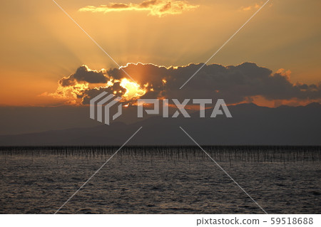大牟田市Miike Port Sunset 大牟田市Miike Port Sunset 59518688
