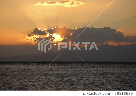 大牟田市Miike Port Sunset 大牟田市Miike Port Sunset 59518689