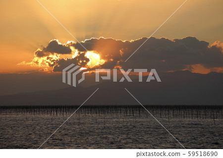 大牟田市Miike Port Sunset 大牟田市Miike Port Sunset 59518690