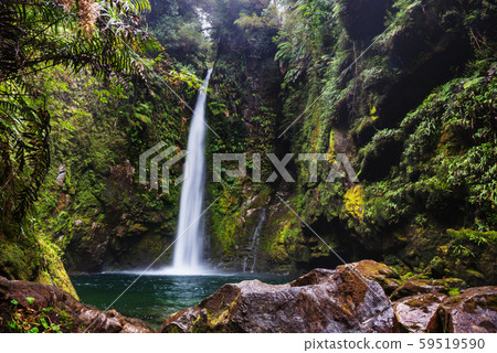 Waterfall in Chile Waterfall in Chile 59519590