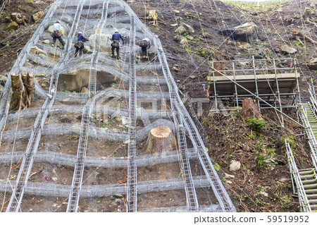 護坡施工_工人 59519952