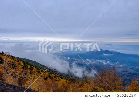 Autumn Scenery from Mt.Fuji Fujinomiyaguchi 5th Station Autumn Scenery from Mt.Fuji Fujinomiyaguchi 5th Station 59520257