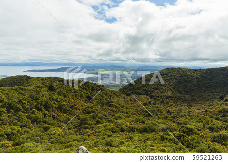 Taupo, New Zealand Taupo town and Lake Taupo 59521263
