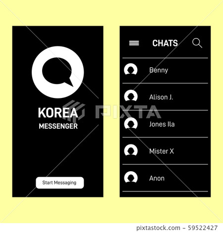 Kakao talk messenger Korean Kakao talk messenger Korean 59522427