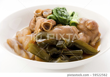 Stewed pork leg 59522562