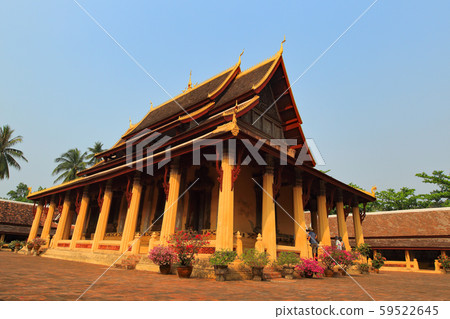 Wat Si Saket in Vientiane, Laos 59522645