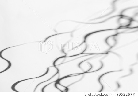 Organic drop shadow on a white wall Organic drop shadow on a white wall 59522677