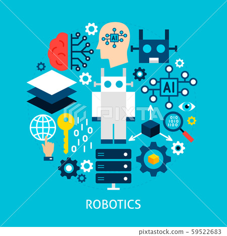 Robotics Flat Concept 59522683
