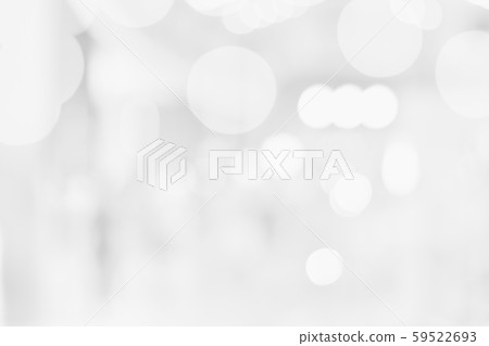 White Blurred Abstract bokeh background with circles background Template for a holiday card with White Blurred Abstract bokeh background with circles background Template for a holiday card with 59522693